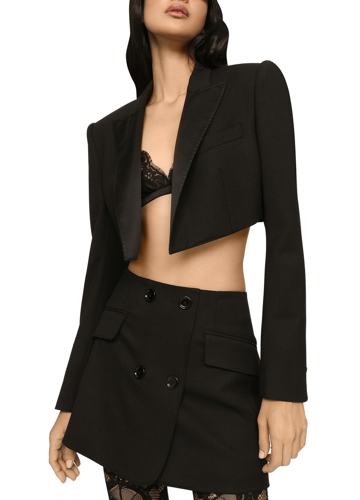 DOLCE & GABBANA MINI HALF-LENGTH SKIRT