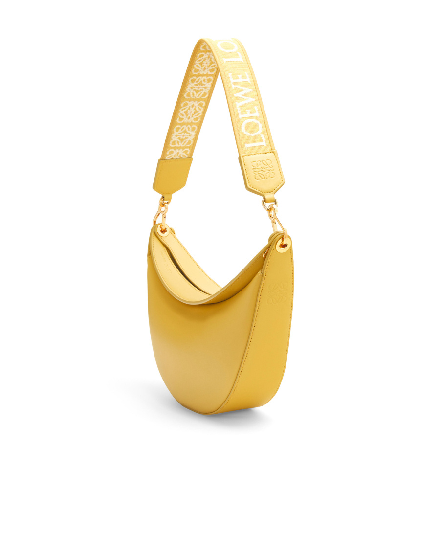 Loewe Luna Small Shoulder Bag In Yellow