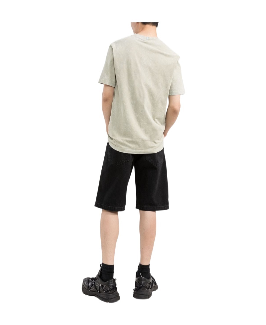 Mcq By Alexander Mcqueen Grow Up Distressed-effect T-shirt In White