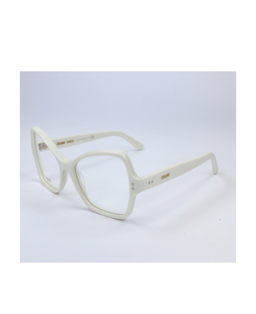 Celine Logo Flat Mirror In White