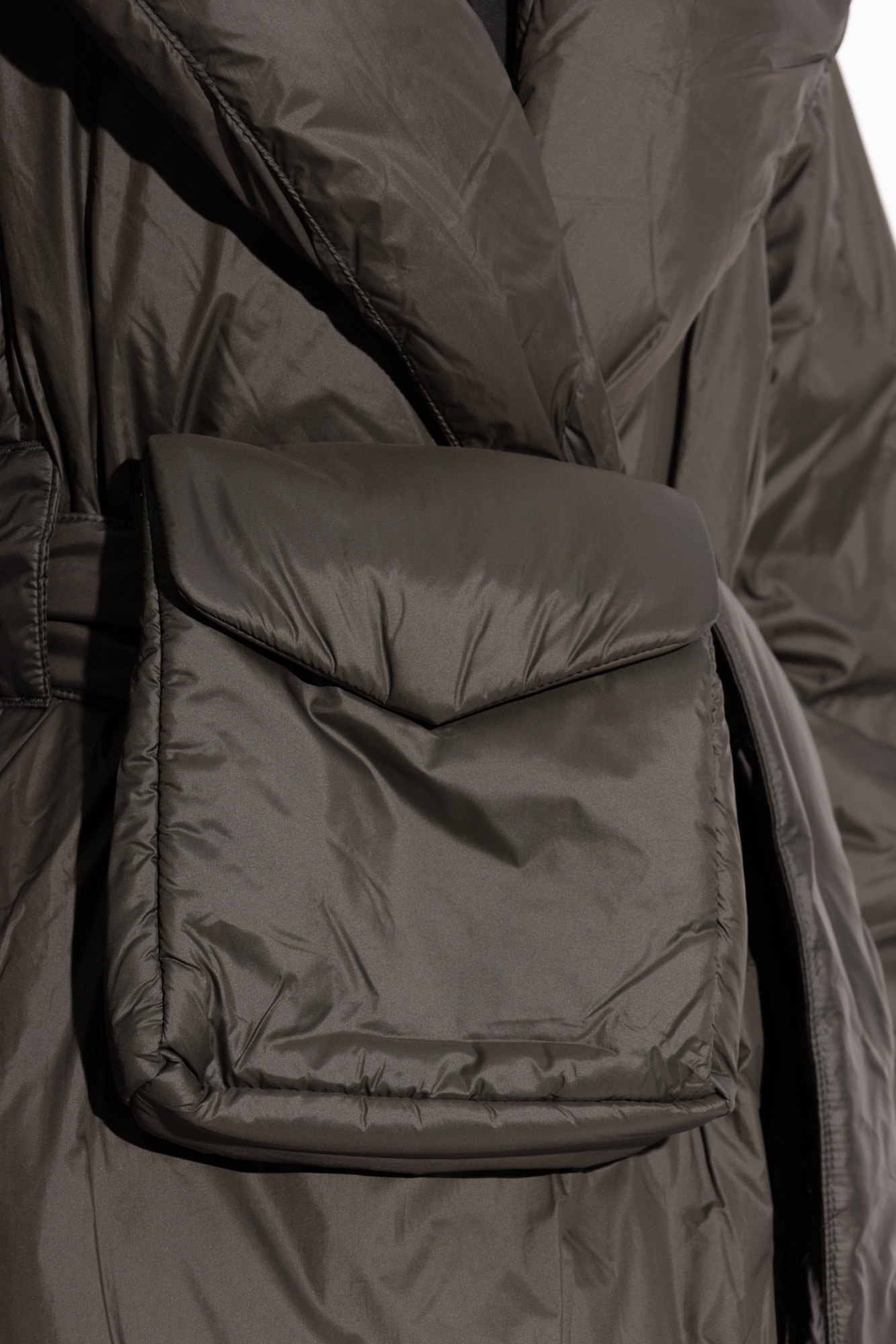Canada Goose Ellie Blanket Coat In Black