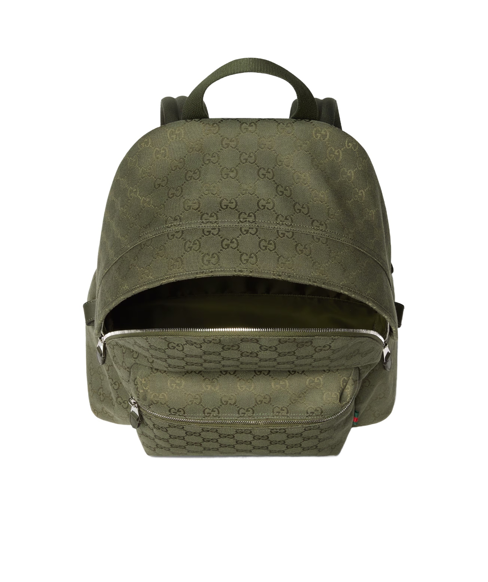 Gucci Gg Canvas Medium Backpack