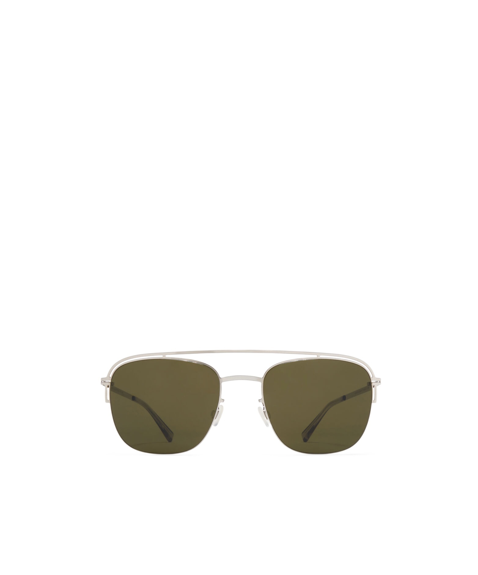 Mykita Logo Sunglasses In Green
