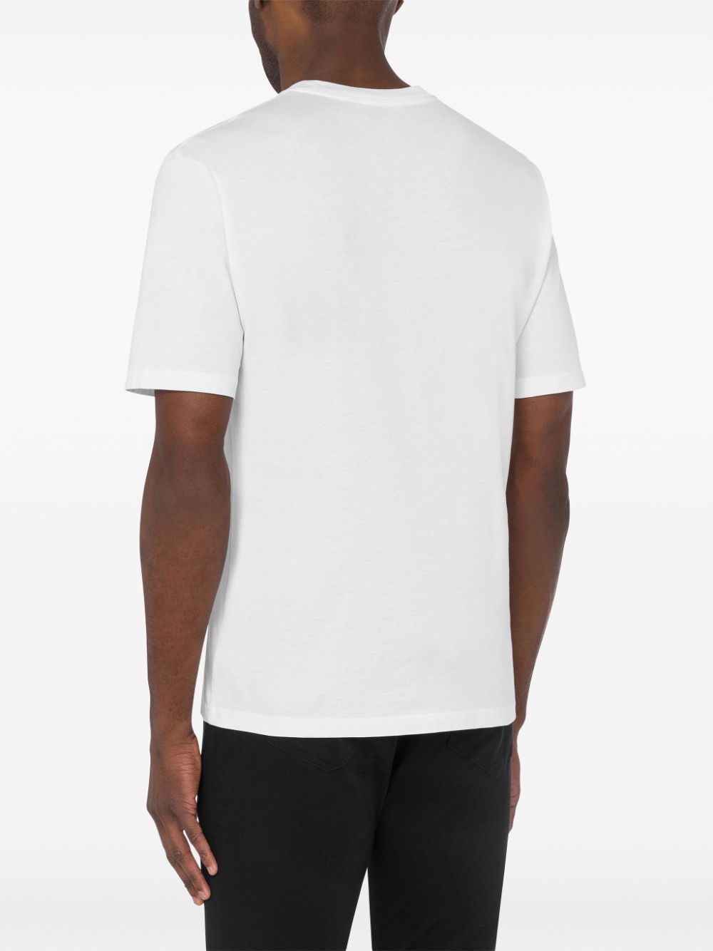 Moschino Logo-print Cotton T-shirt In White