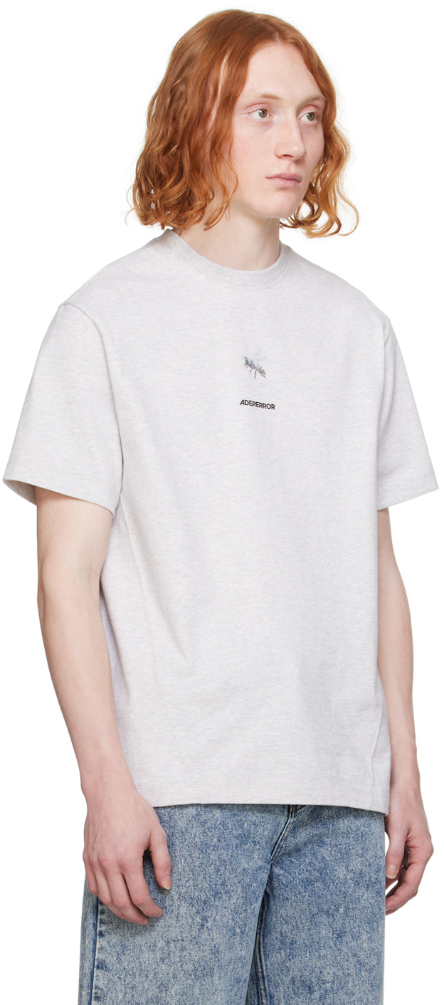 Ader Error Short-sleeved T-shirt In White