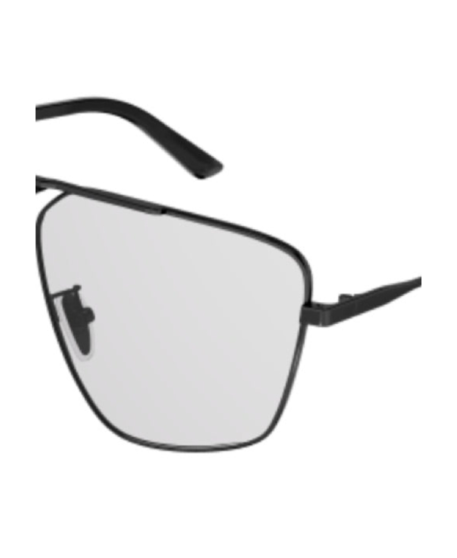 Balenciaga Polished-effect Pilot-frame Glasses In White