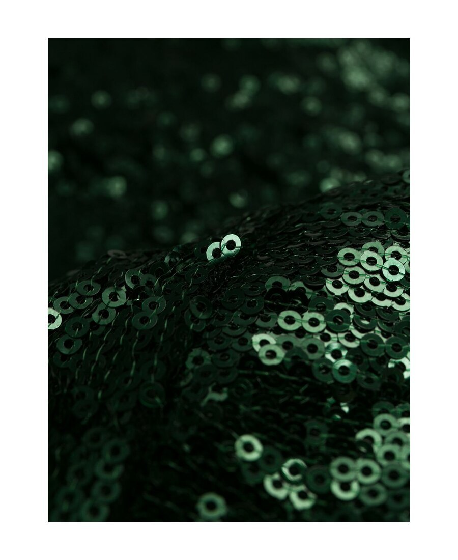 N°21 Sequined Pencil Skirt In Black