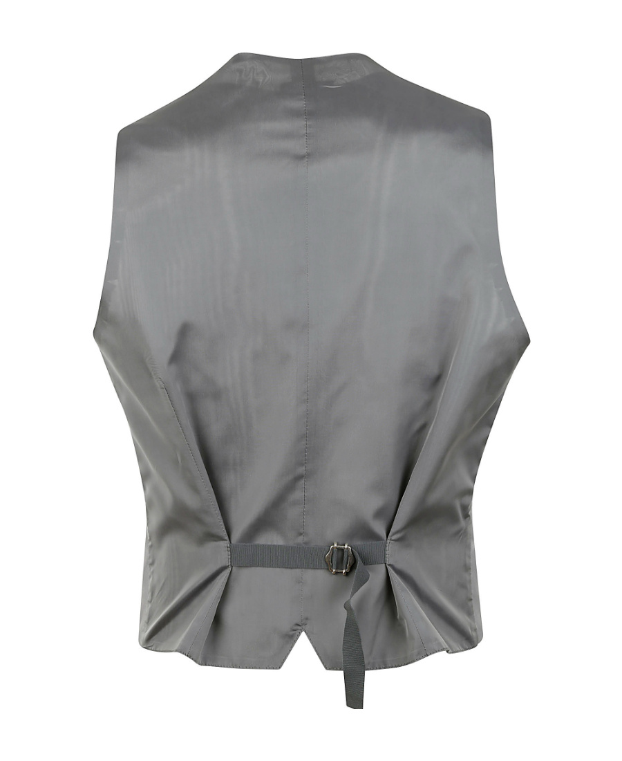 Tagliatore Logo Vest In Gray