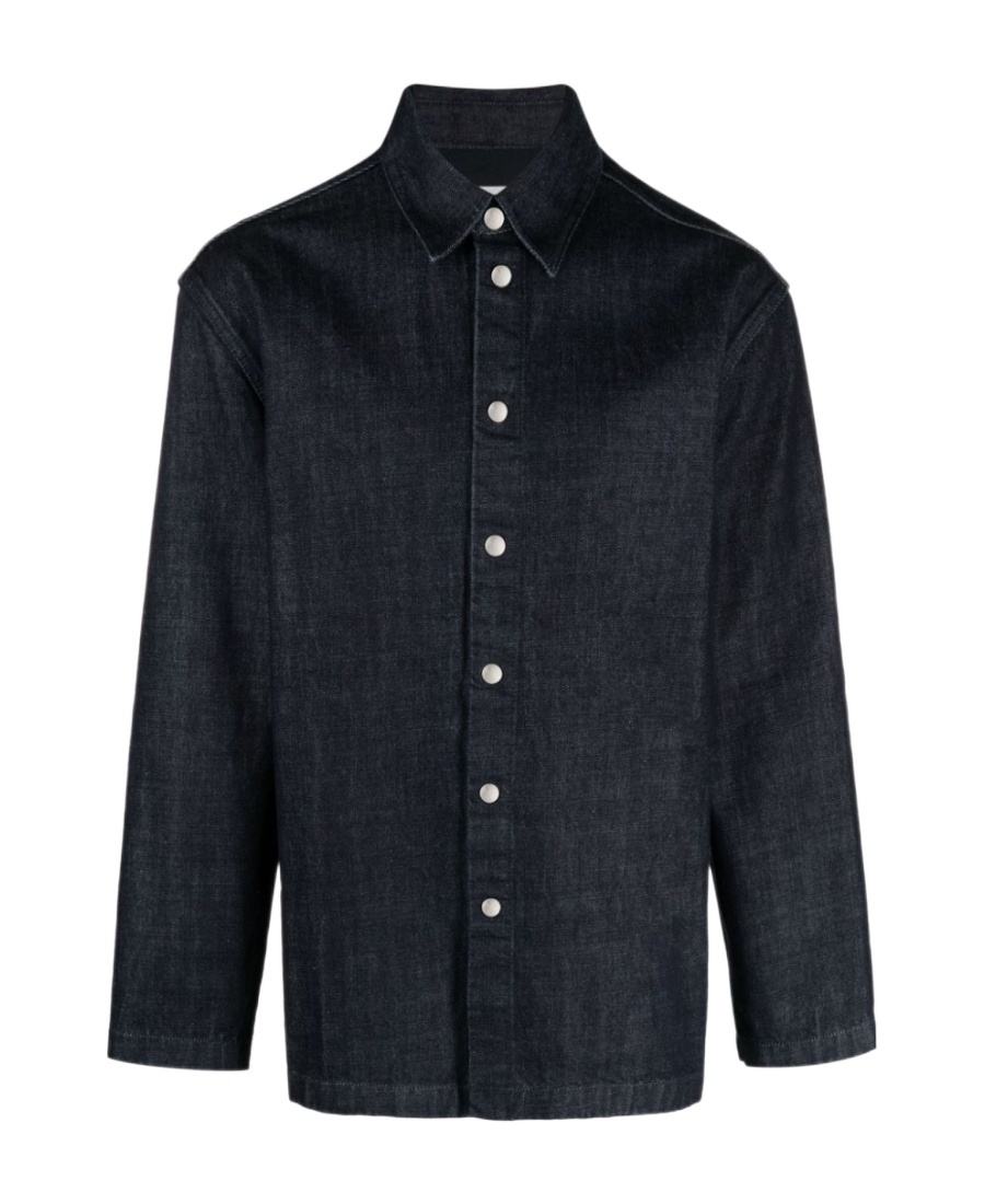 Jil Sander W Denim Shirt 01 Regular Fit Overshirt In Blue