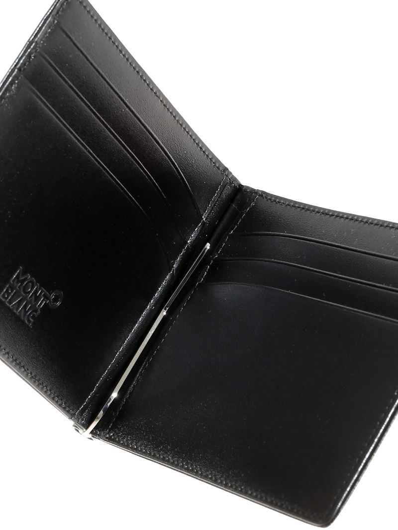 Montblanc Clip Wallet In Black