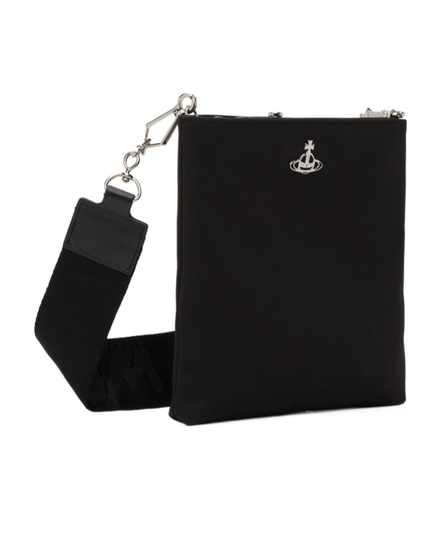 Vivienne Westwood Squire Square Cross-body Bag In Black