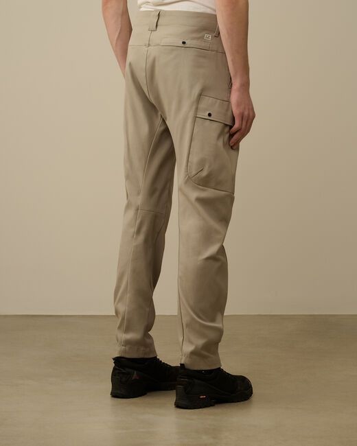 C.p. Company Cargo-pocket Trousers In Brown