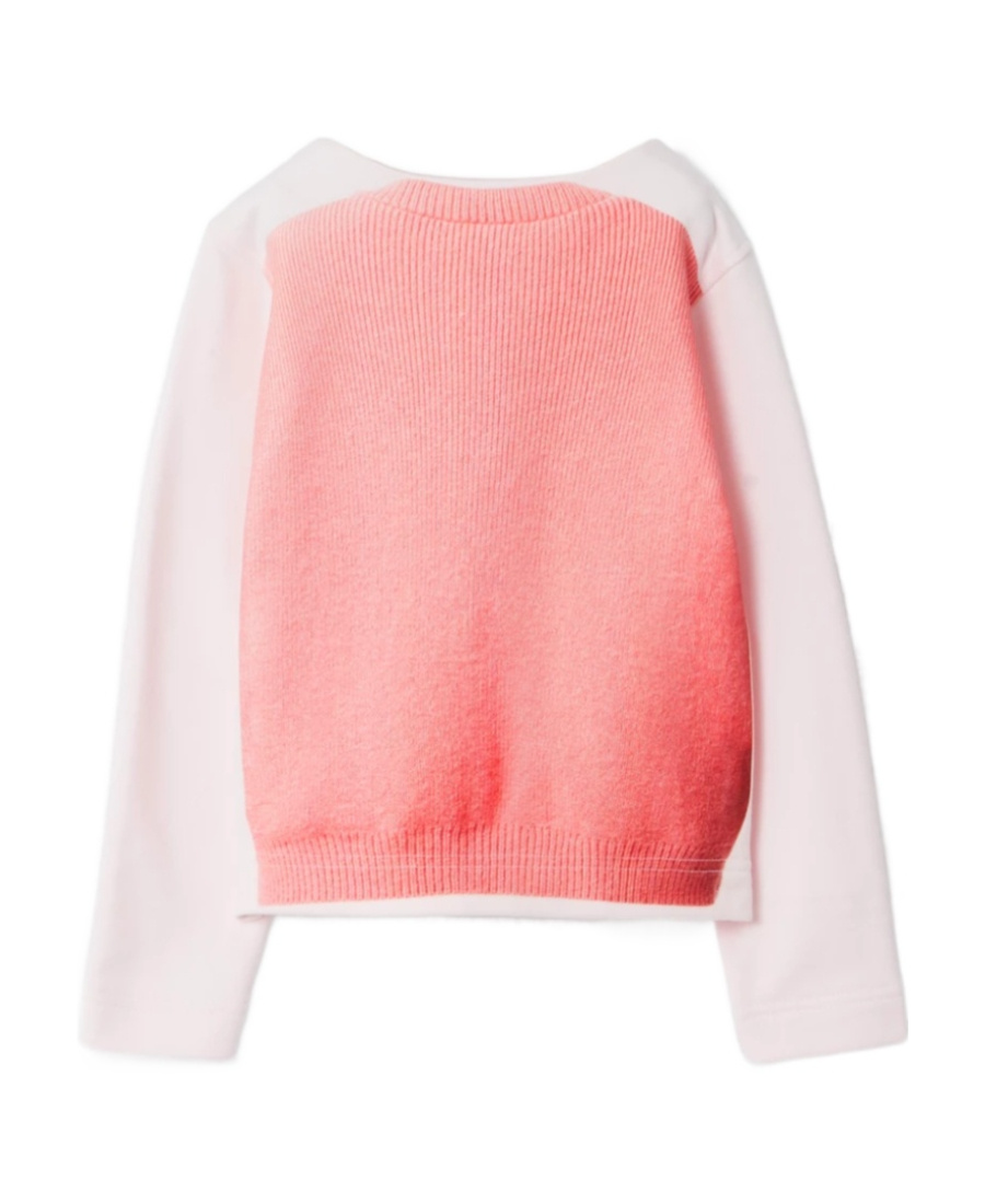 BURBERRY BURBERRY KIDS LOGO EMBROIDERED KNIT CARDIGAN