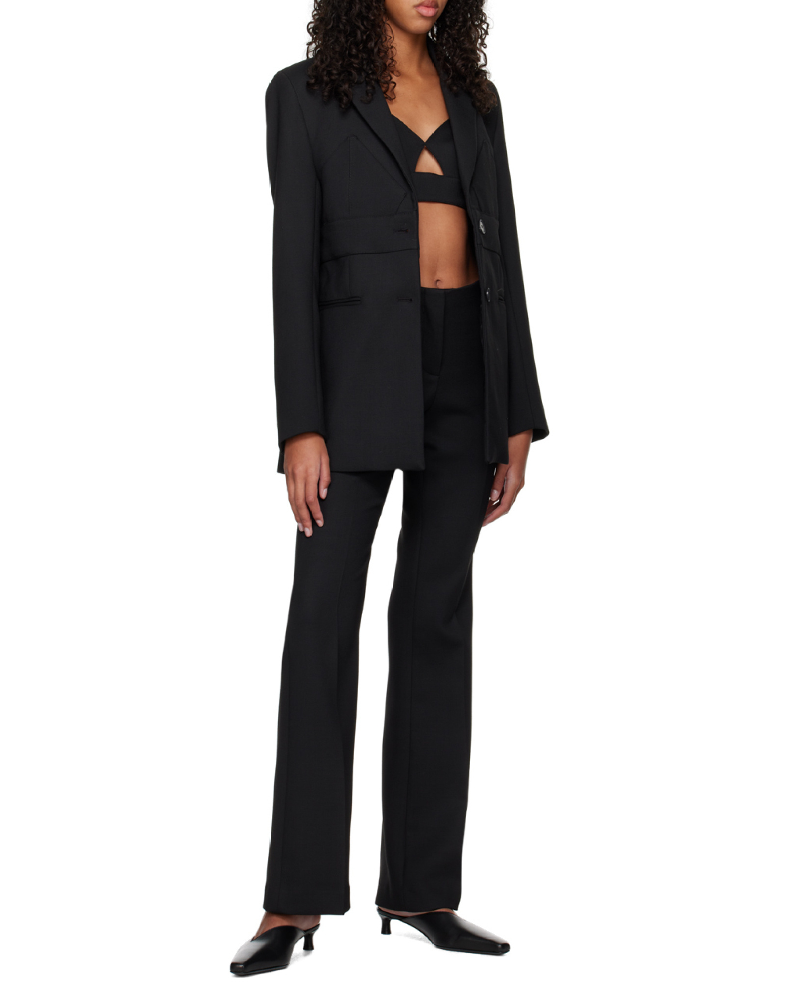 Remain Birger Christensen Biena Cut-out Crop Top