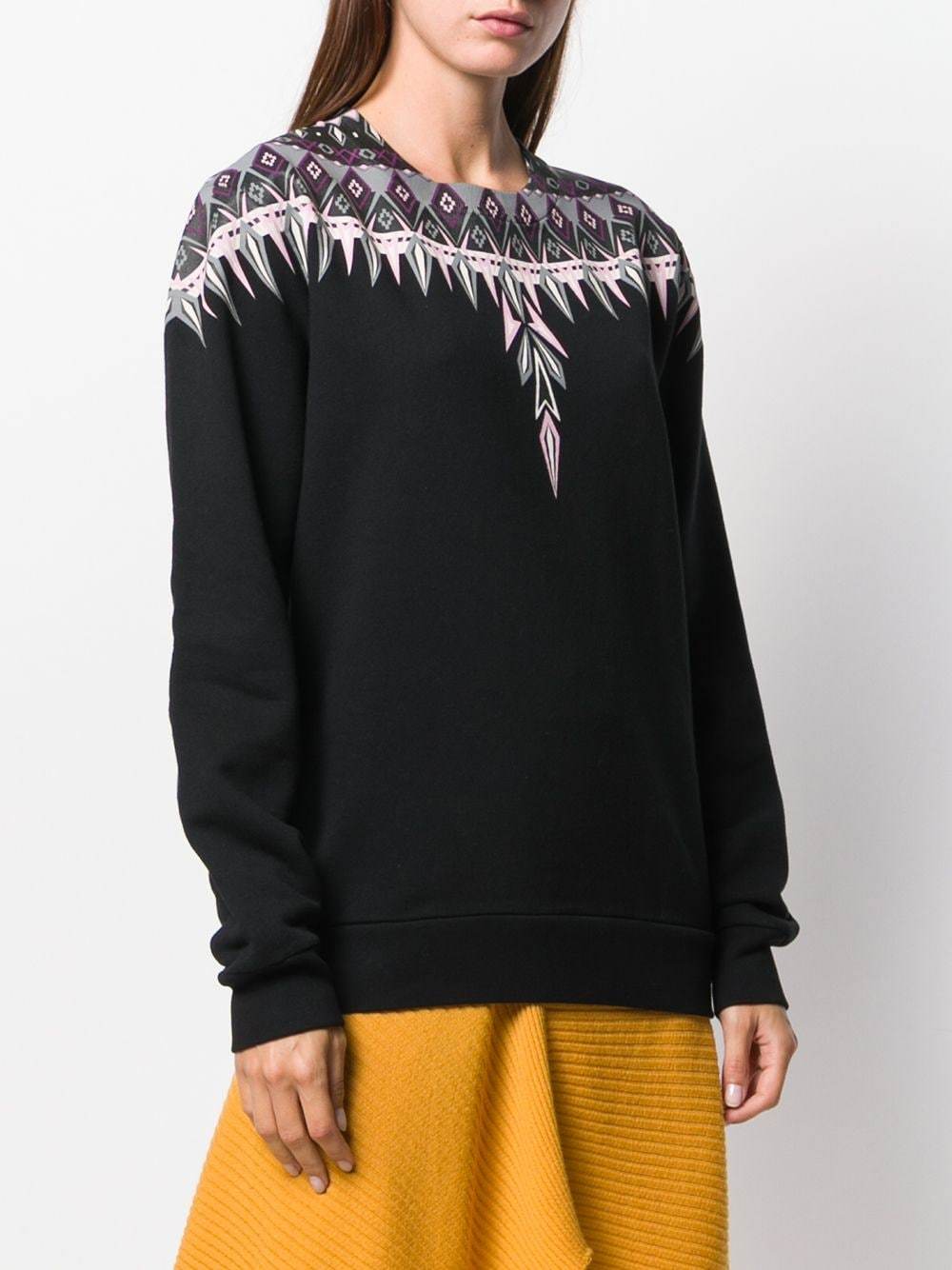 Marcelo Burlon County Of Milan Norwegian Wings Hoodie In Black