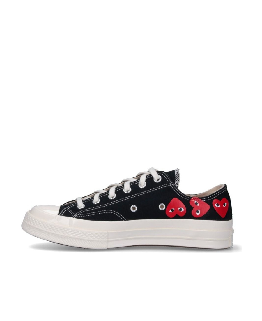 Comme Des Garçons Play Converse X Cdg Sneakers In White