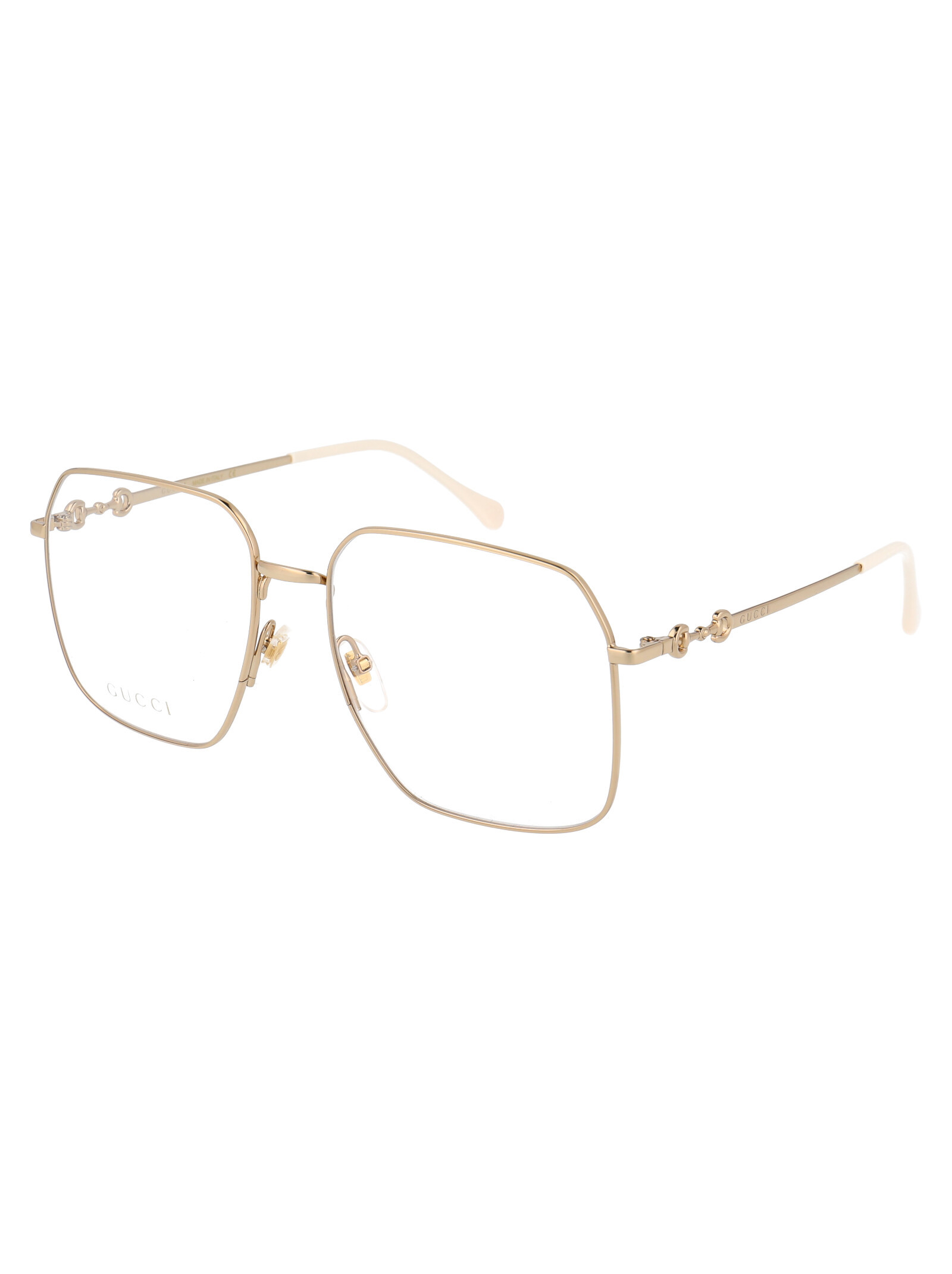 Gucci Square-frame Oversized Glasses In White