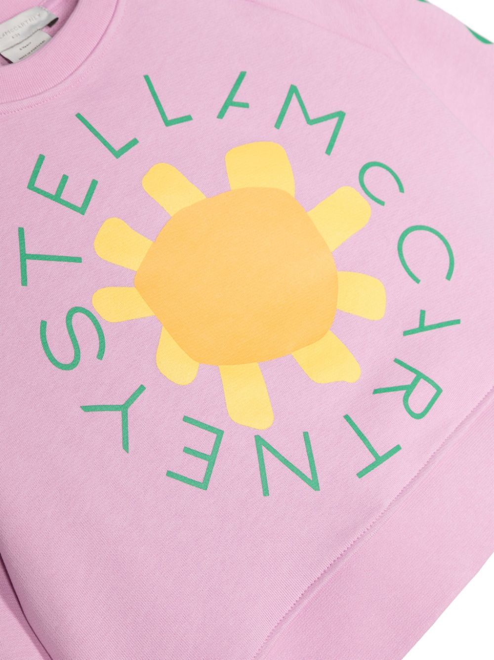 Stella Mccartney Long-sleeved Sweater In Pink