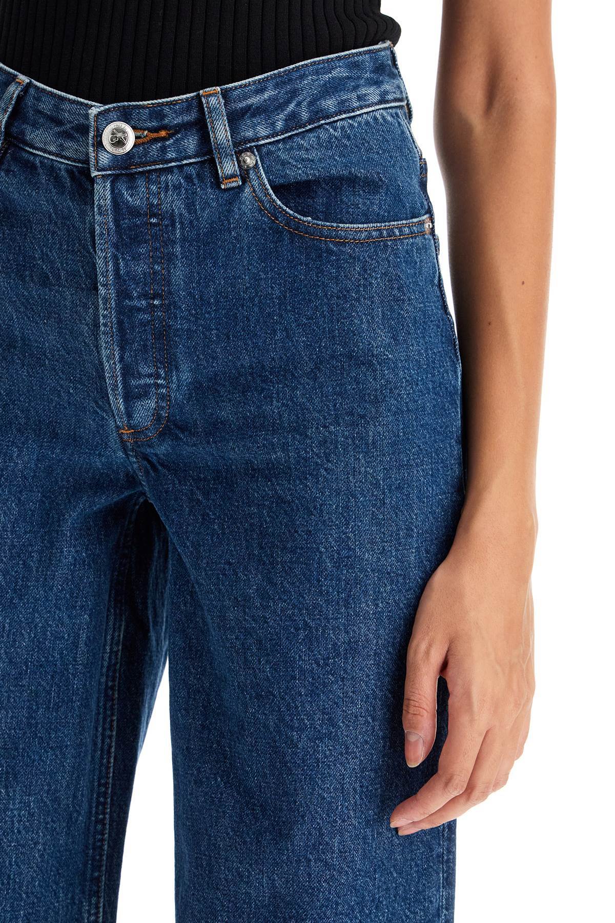 Apc A.p.c. Washed-effect Denim Jeans In Blue