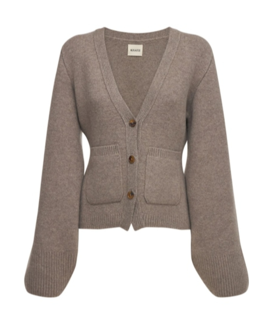 Khaite Scarlet Cashmere-blend Cardigan
