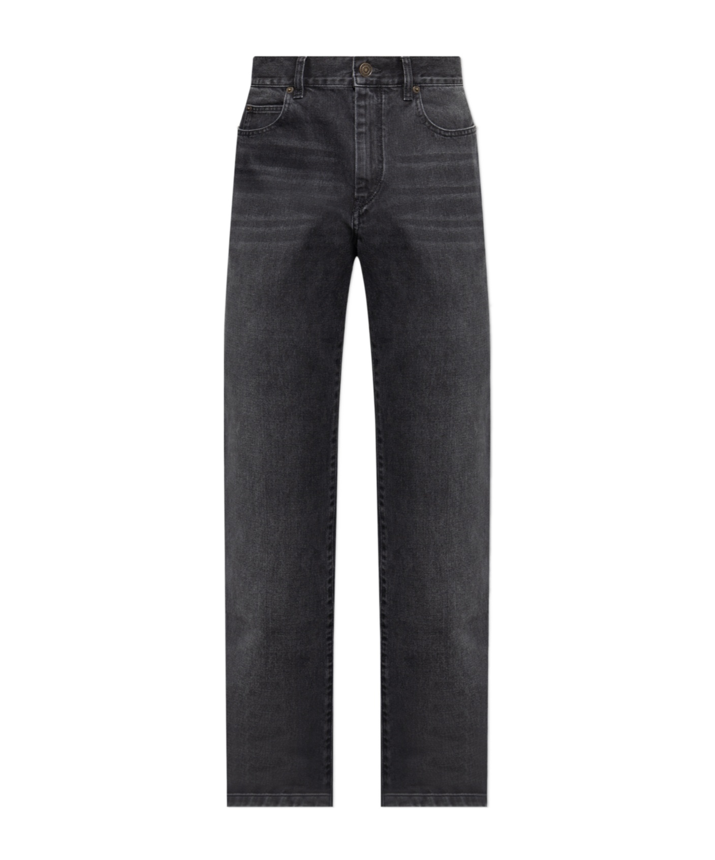 Isabel Marant Belt Loop Jeans In Black