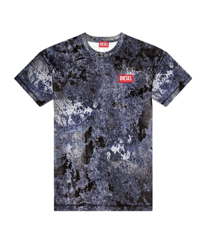 Diesel T-boxt-r12 T-shirt In Black