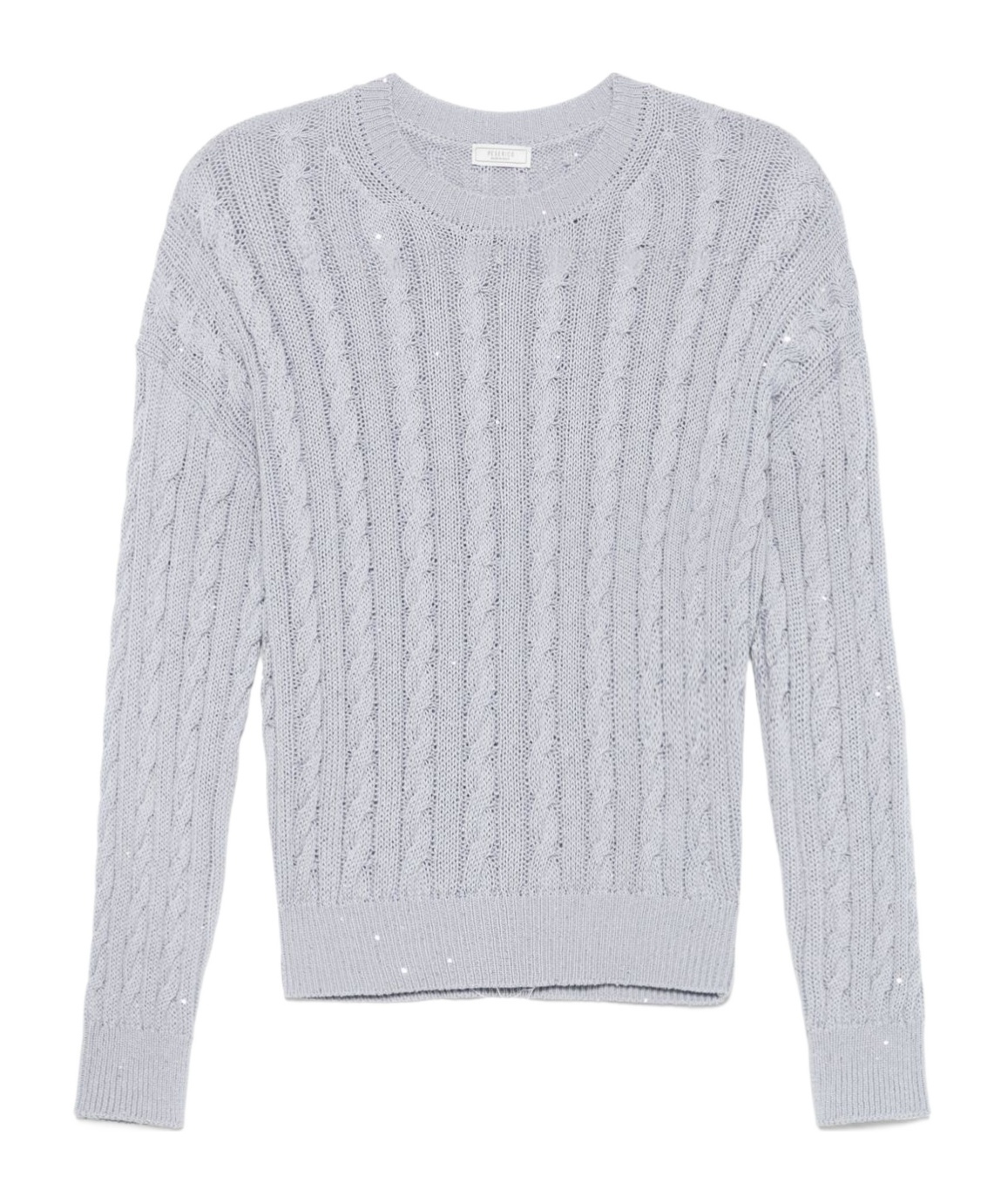 Peserico Sequin-embellished Sweater In White