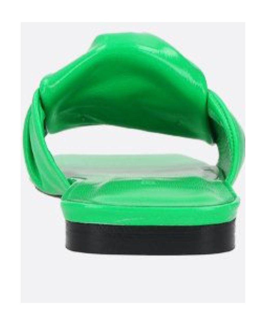 By Far Lima Open-toe Sandals In Green