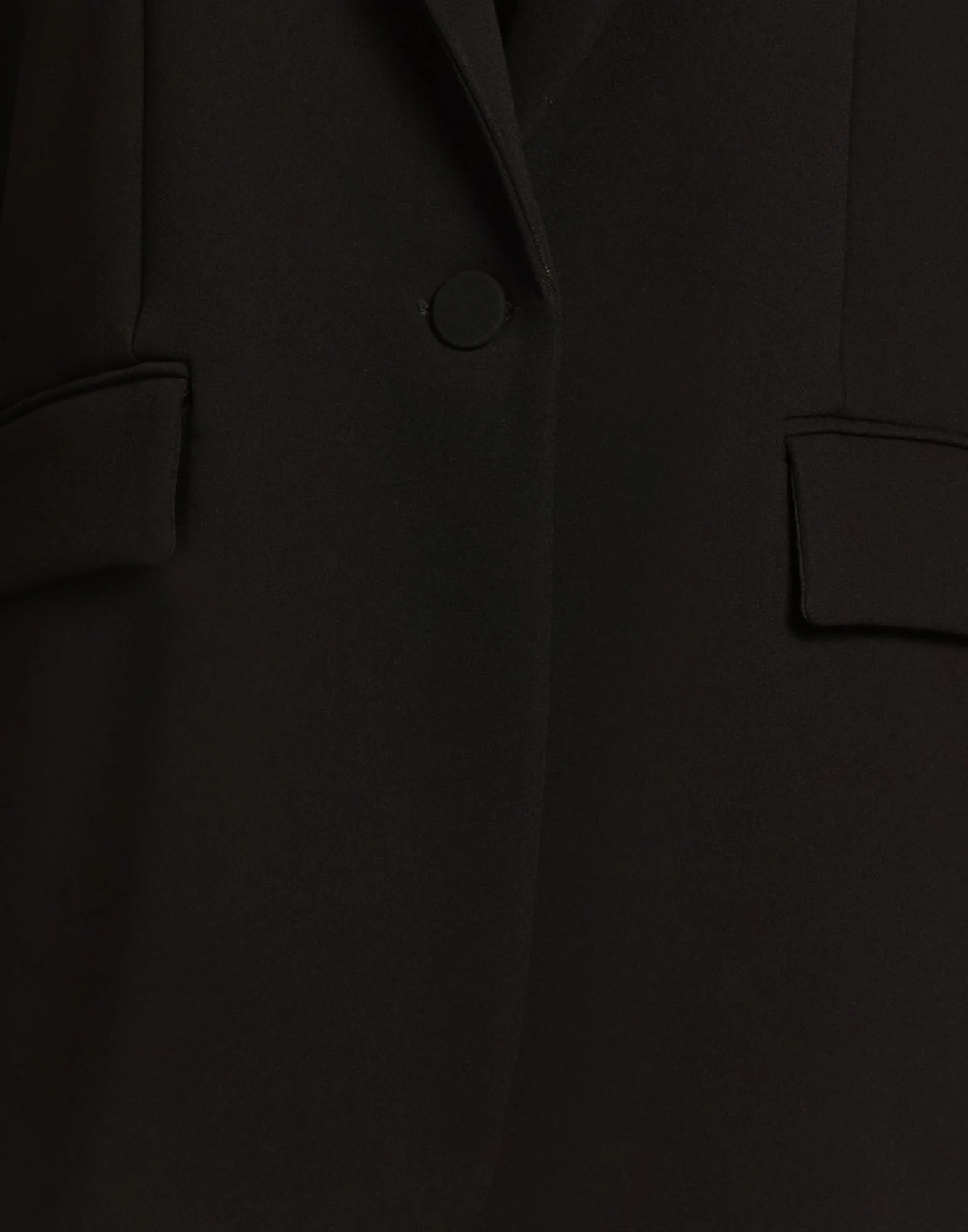 Max Mara Simple Single- Suit In Black