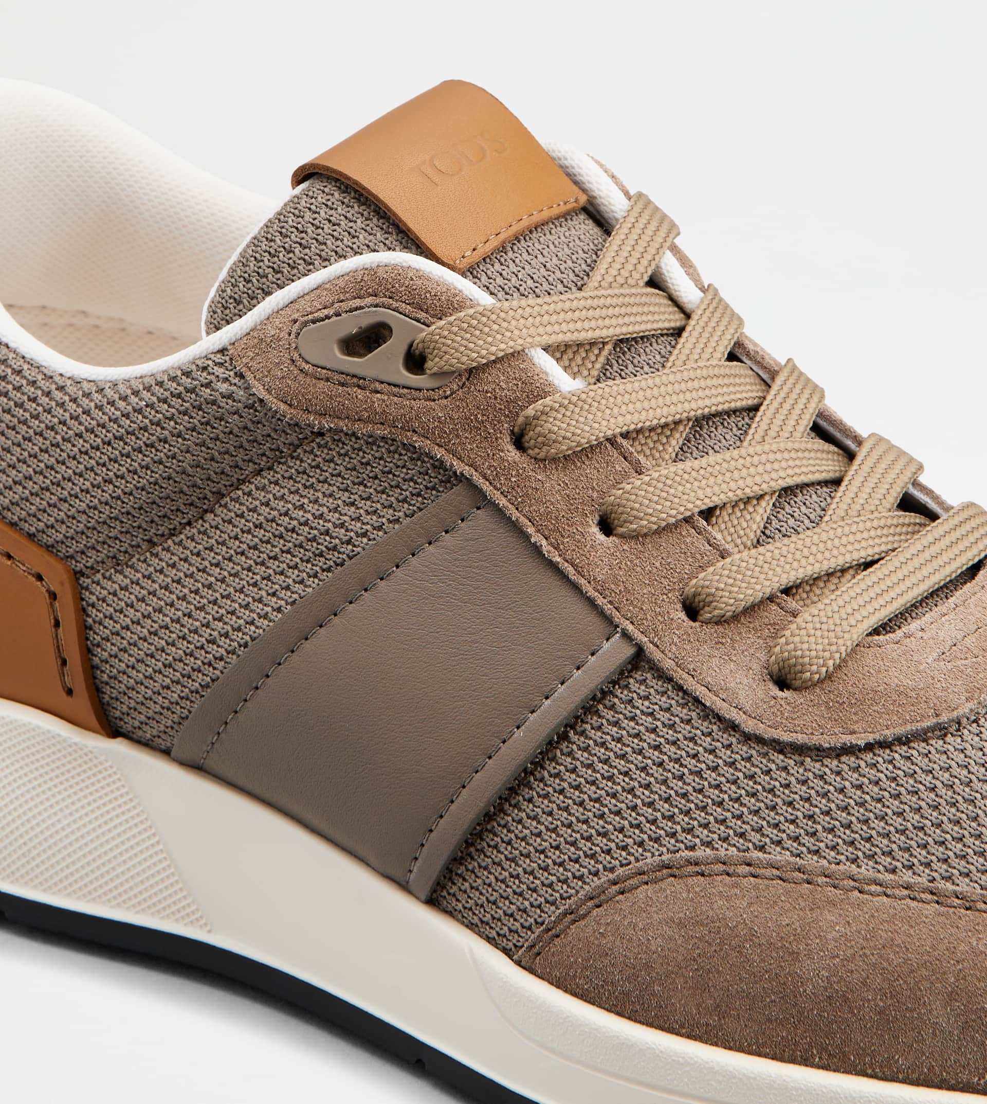 Tod's Men's Fabric Sneakers In Multicolor