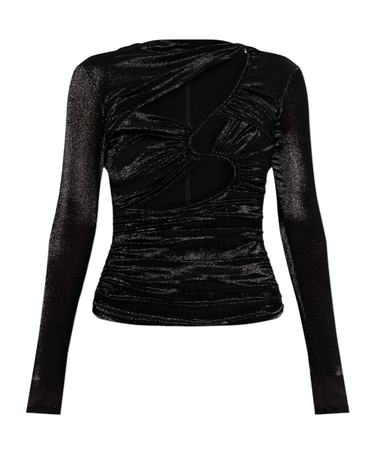 Isabel Marant Long-sleeved Top In Black