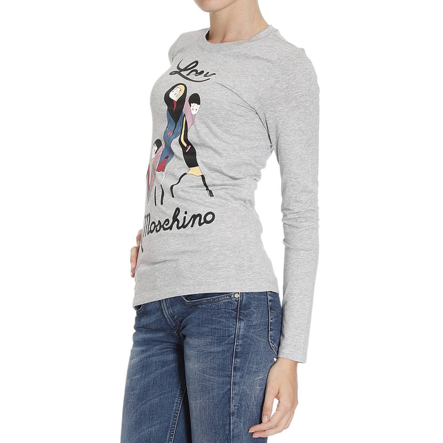 MOSCHINO LOGO DETAIL T-SHIRT
