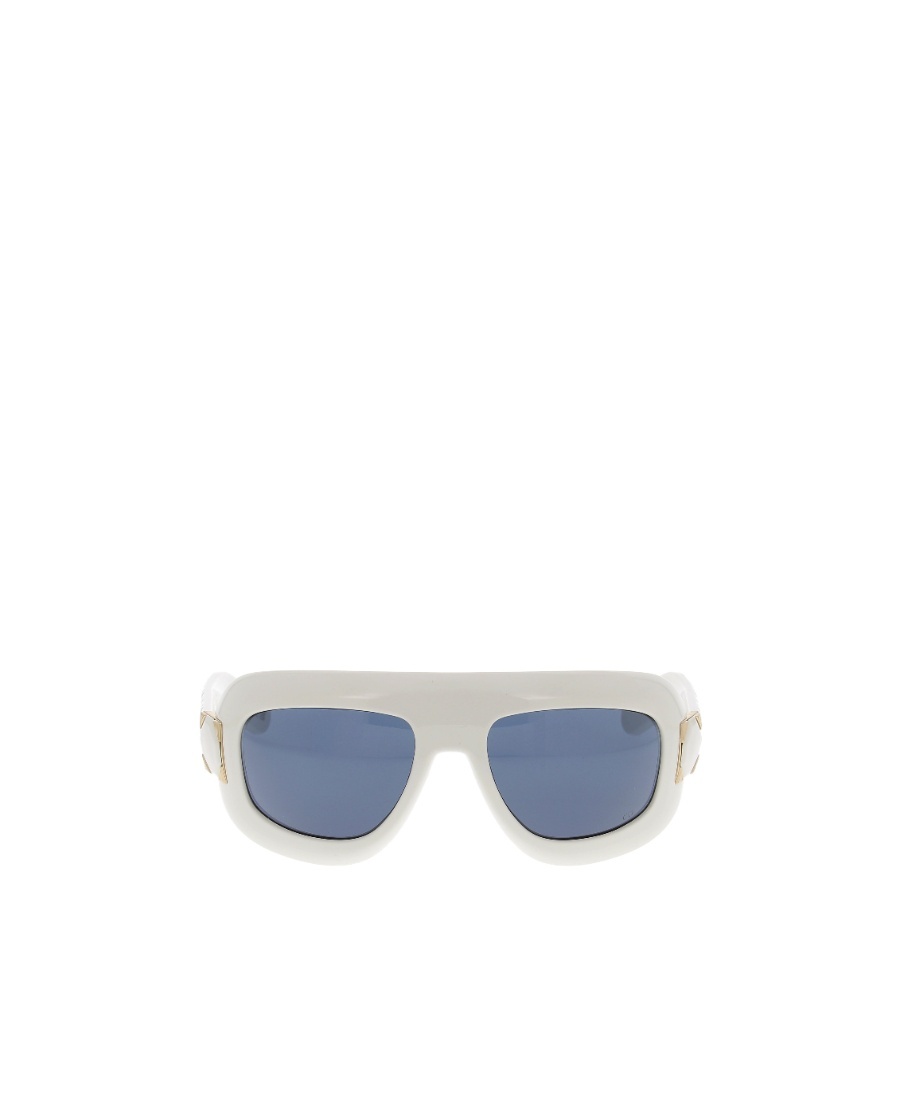 Dior Logo Sunglasses In White