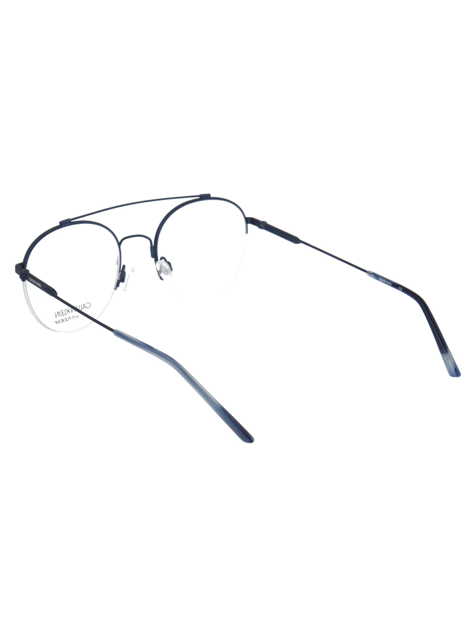 Calvin Klein Ultra-fine Half-frame Flat Mirror In White
