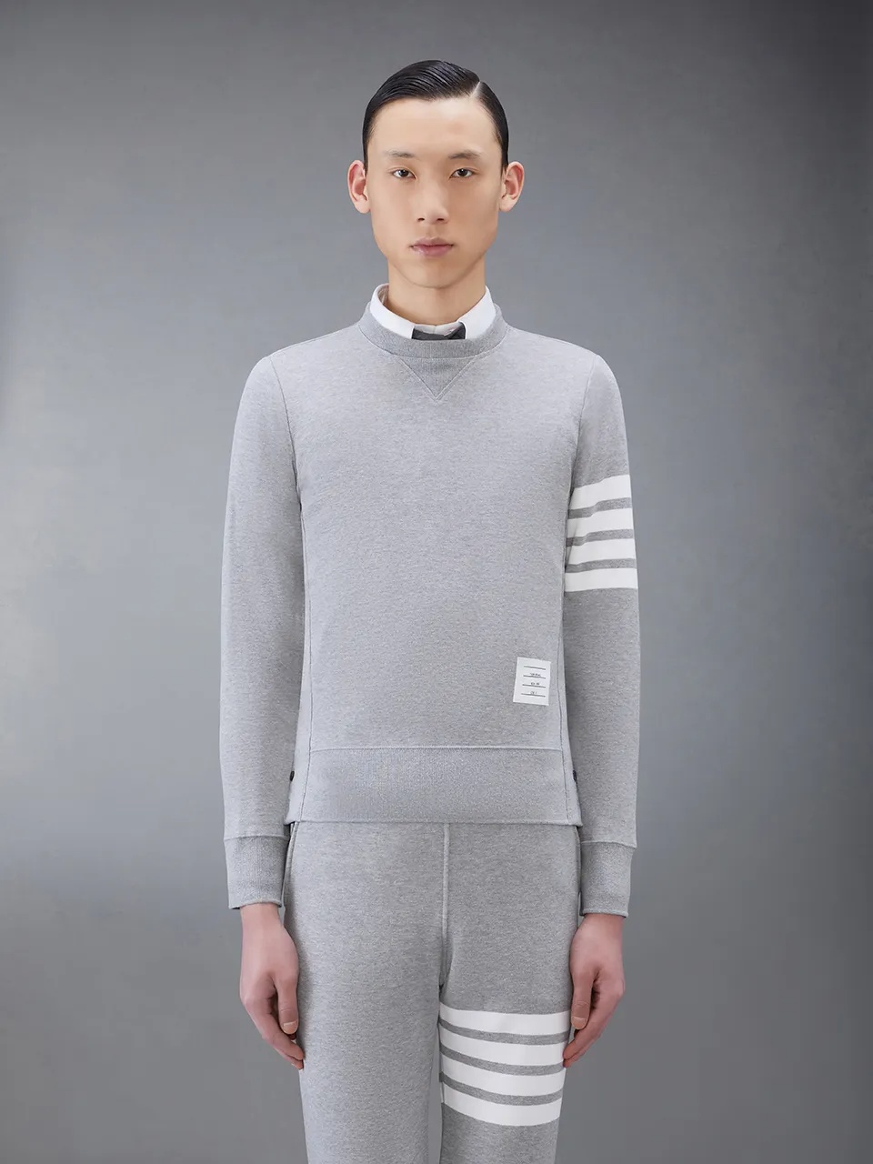 THOM BROWNE THOM BROWNE 4-BAR STRIPE SWEATSHIRT