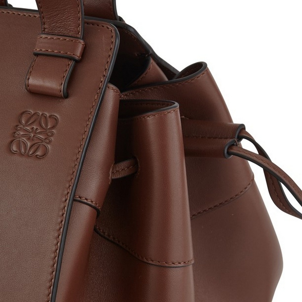 Loewe Medium Hammock Shoulder Bag In Brown