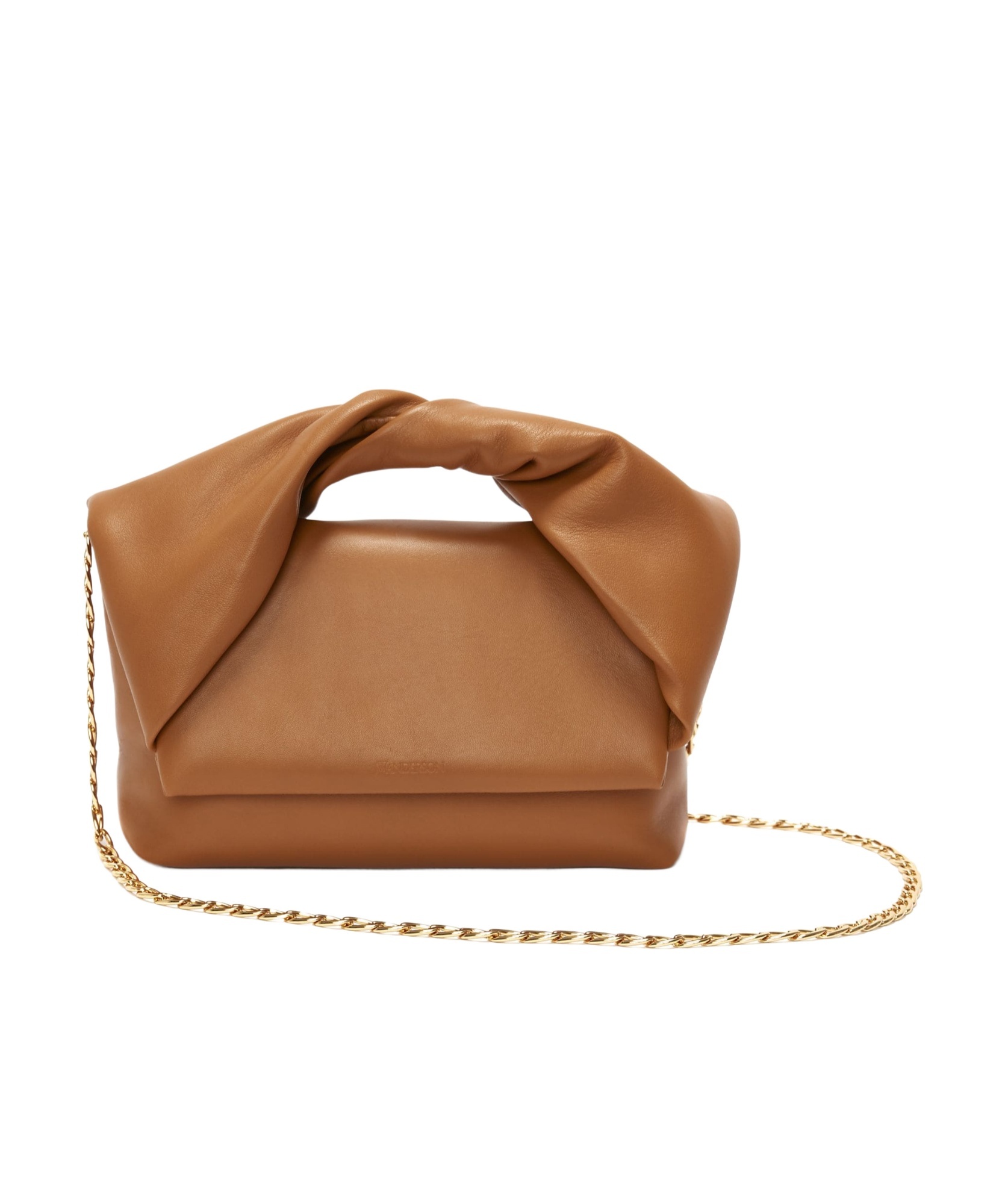 Jw Anderson Medium Twister Crossbody Bag In Brown
