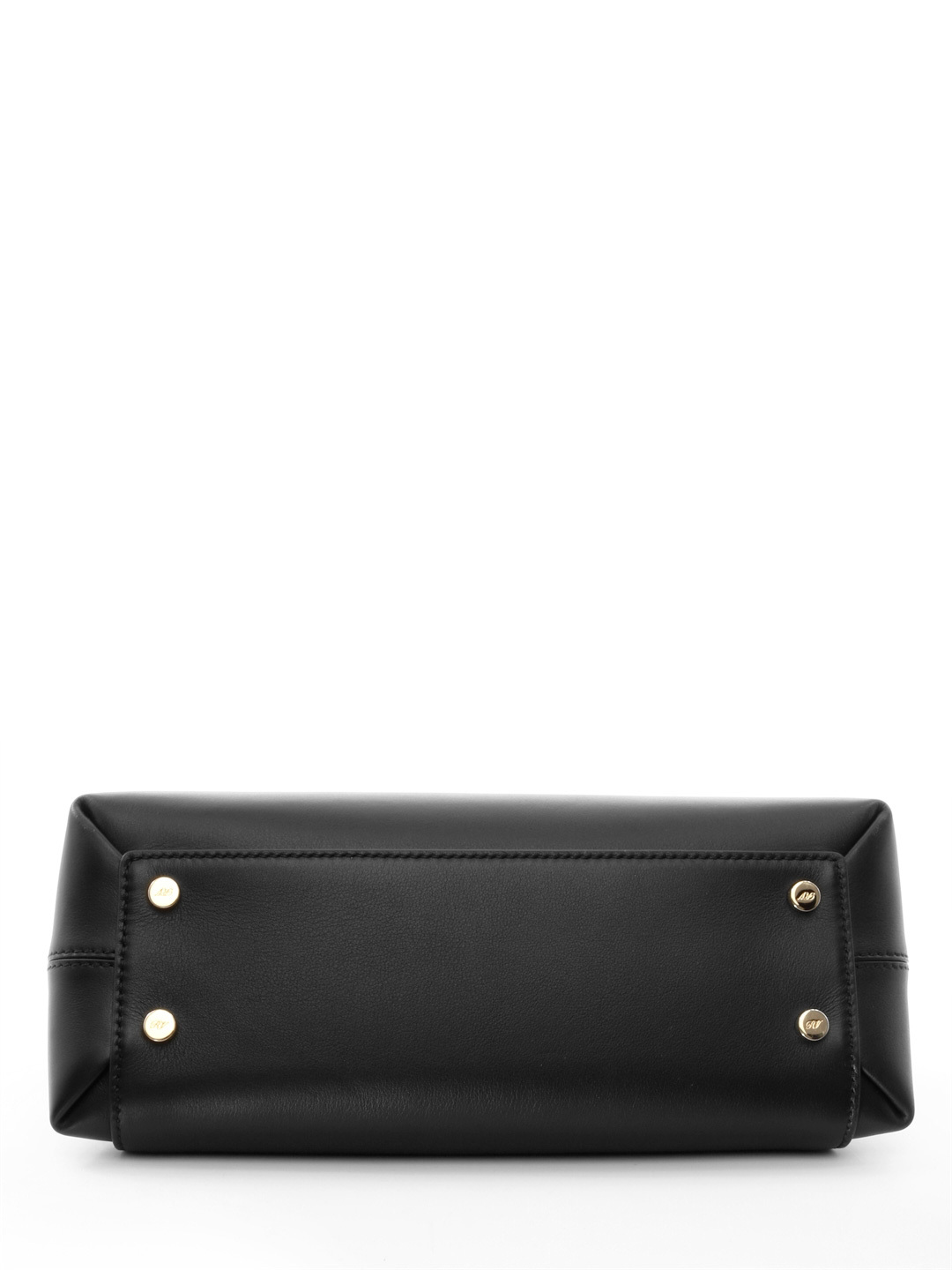 Roger Vivier Viv' Cabas Metal Buckle Tote Bag In Black