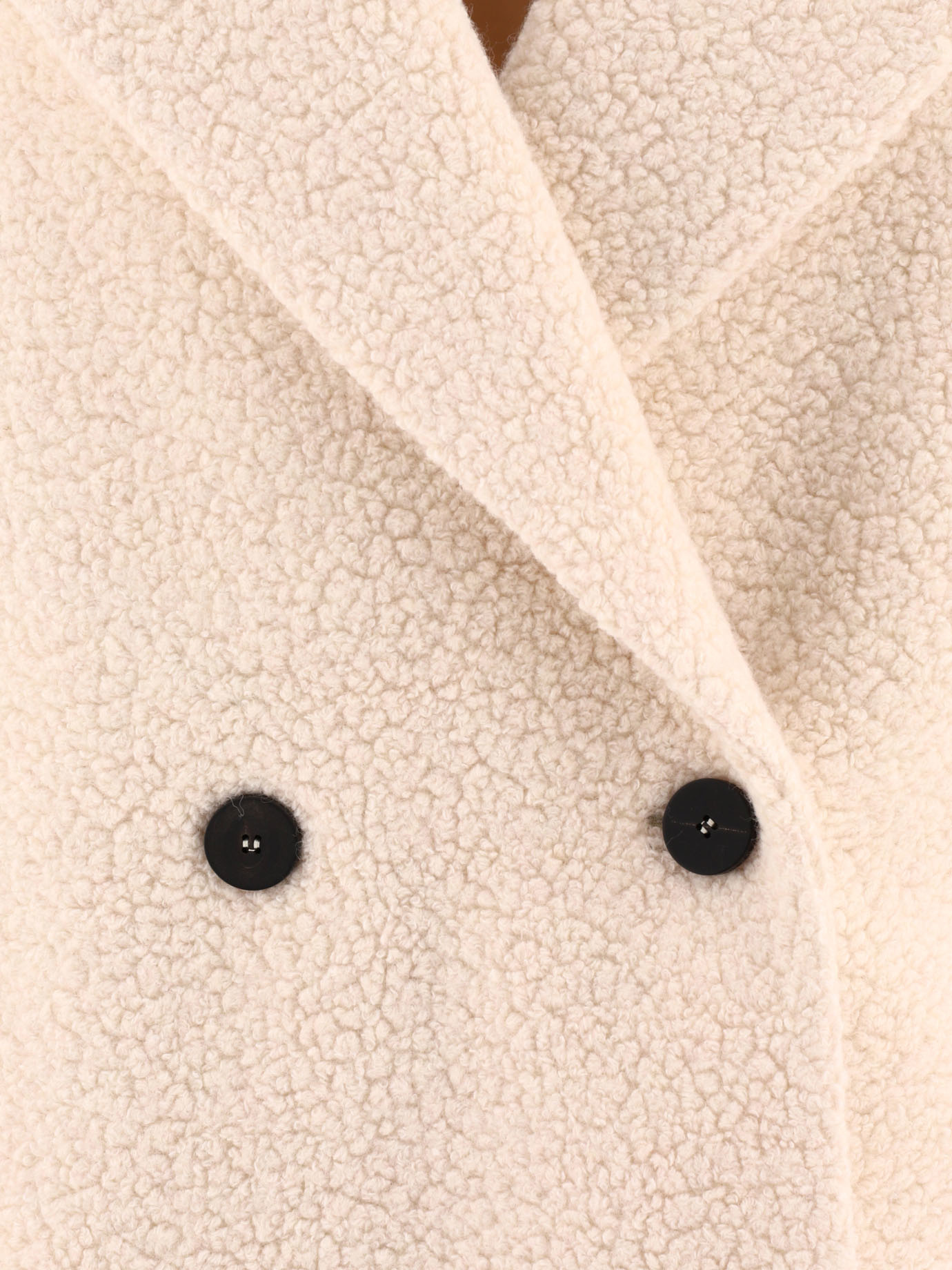 HARRIS WHARF LONDON BOUCLÈ COAT