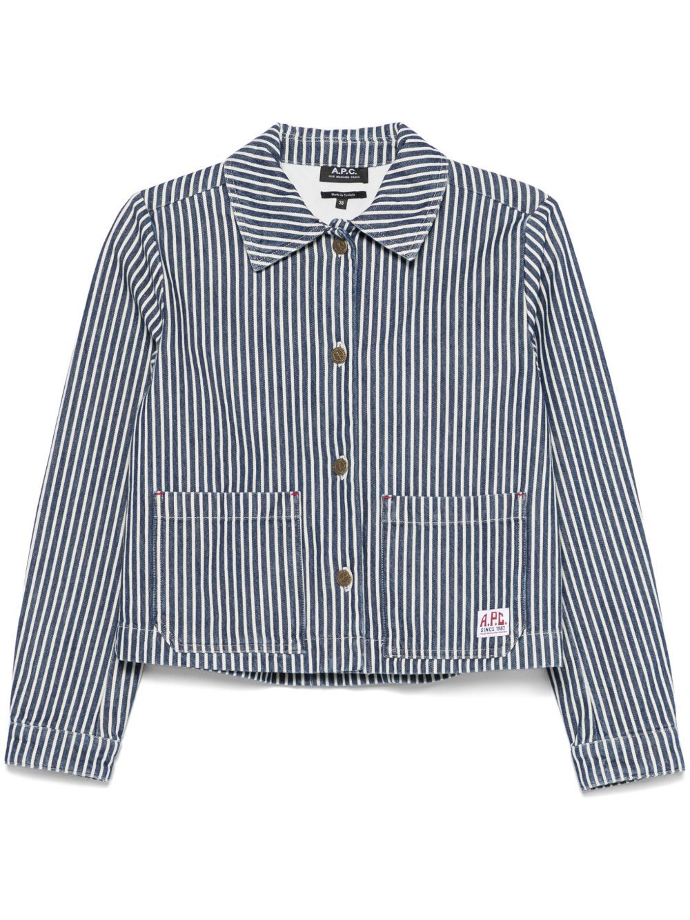 Apc A.p.c. "frida" Jacket In Gray