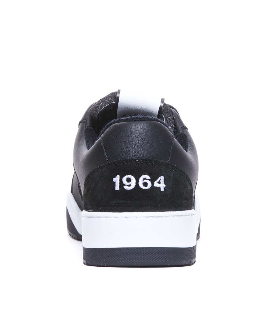 Dsquared2 Spiker Low-top Sneakers In Black