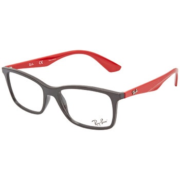 Ray Ban Ray-ban Rectangular Frame Glasses In Red