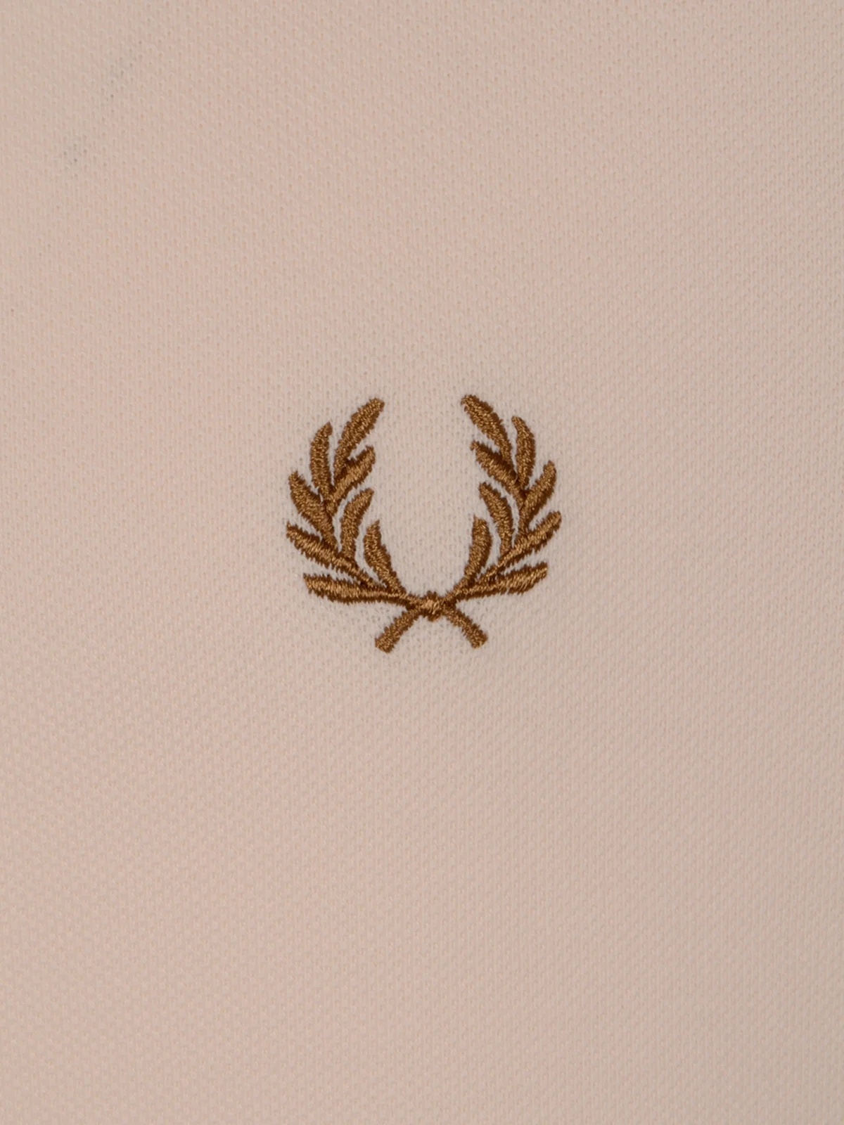 COMME DES GARÇONS COMME DES GARONS SHIRT EMBROIDERED POLO SHIRT