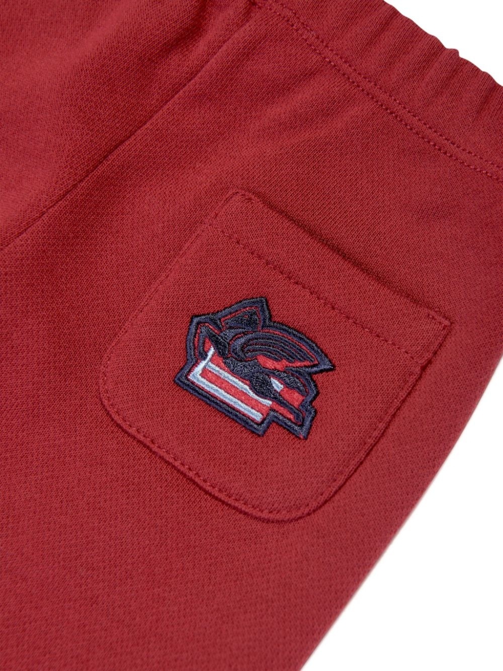 Etro Pegaso-motif Track Pants In Red