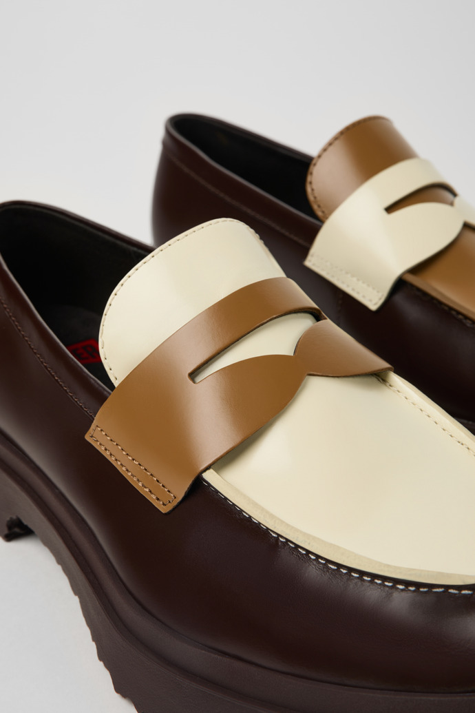 Camper Round Toe Loafers
