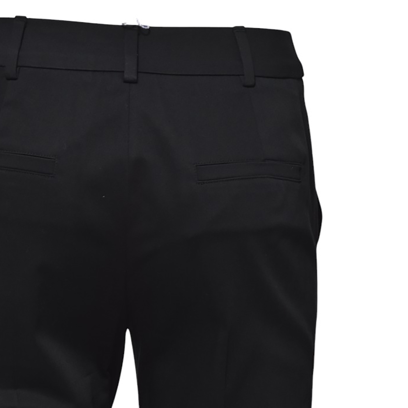 Max Mara Belt Loops Slacks In Black