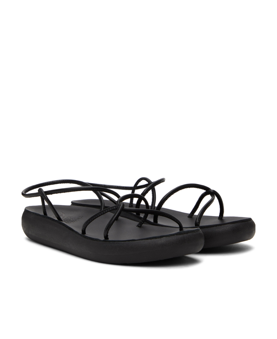 Ancient Greek Sandals Taxidi Comfort Sandals In Black