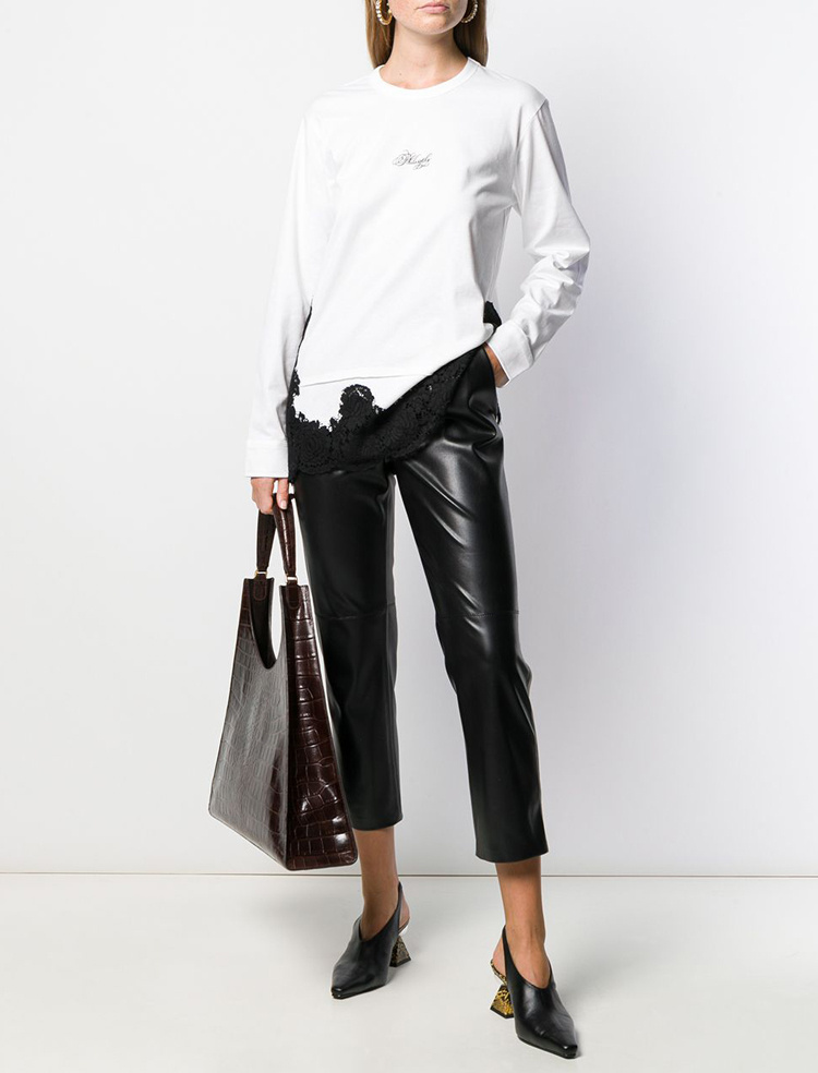 Philosophy Di Lorenzo Serafini Logo Details T-shirt In White