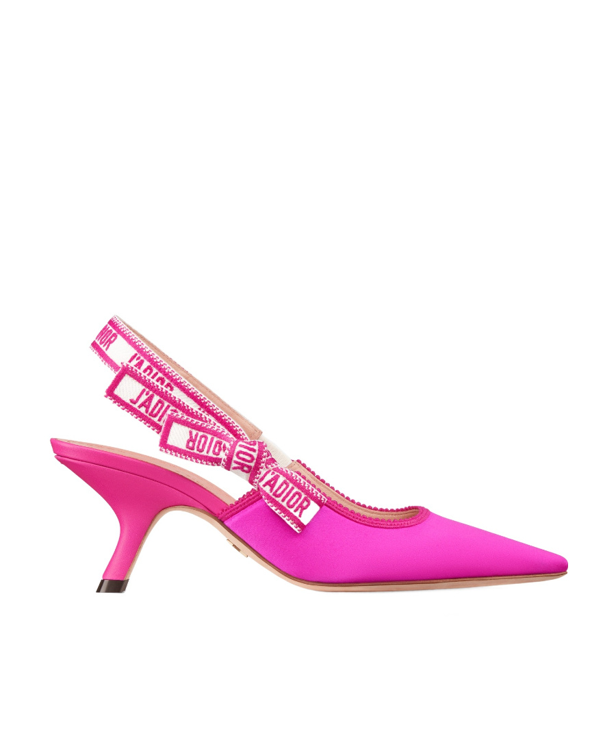 Dior Slingback Pumps In Pink