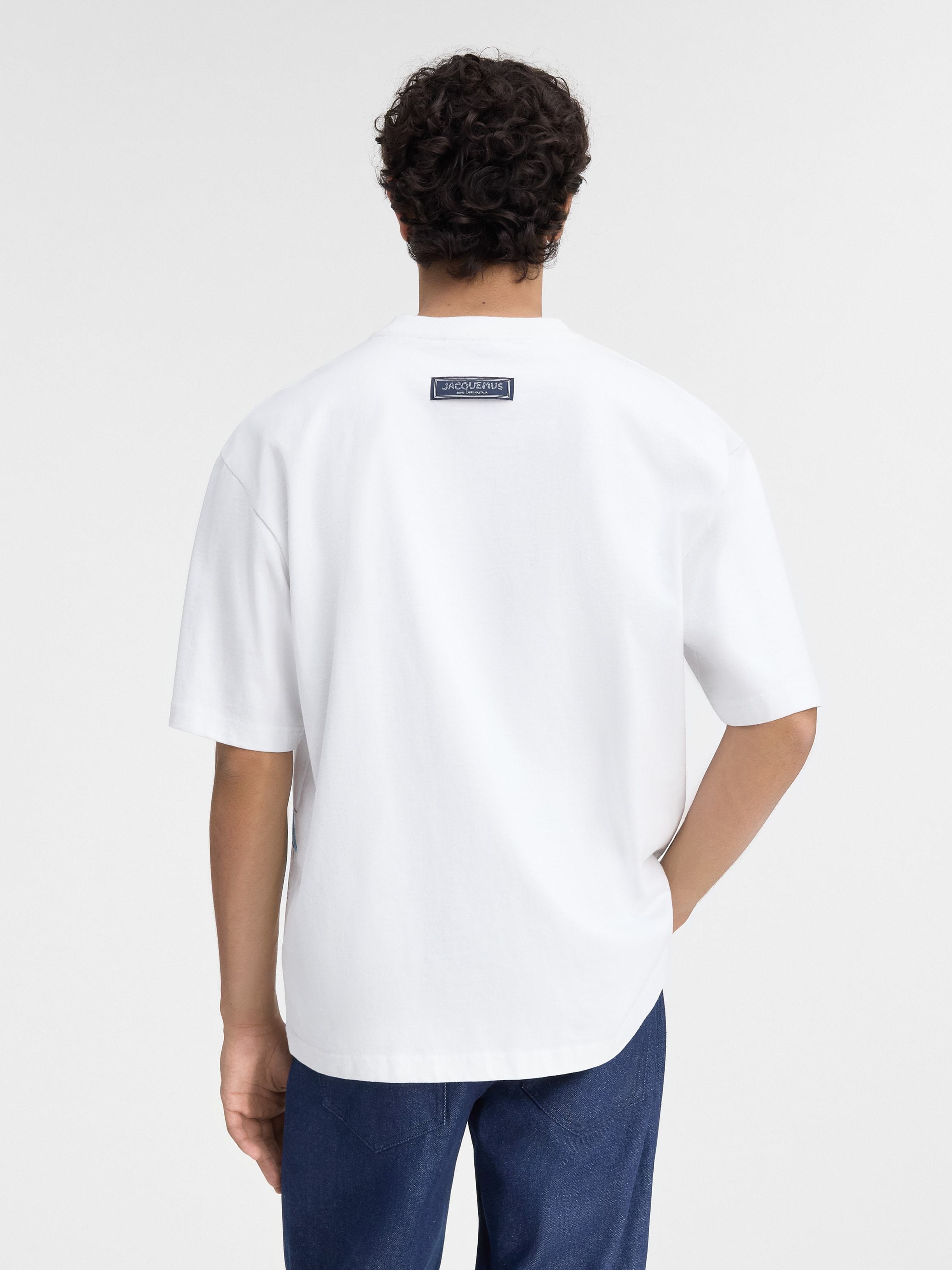 Jacquemus Largo Cotton T-shirt In White